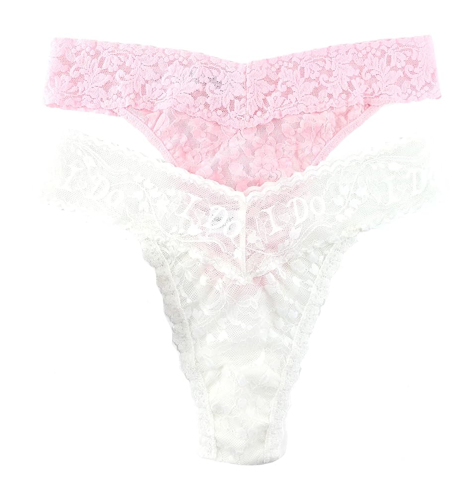 Amazon.com: hanky panky I Do Shimmer & Signature 2-Pack